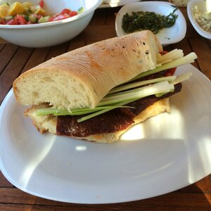 Sausage bread food