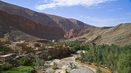 Landscape high mountains plateau