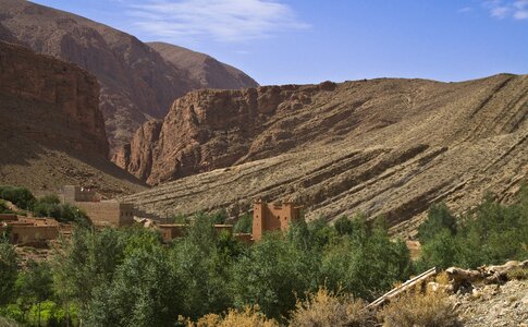 Landscape high mountains plateau
