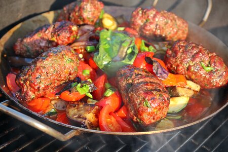 Lamb minced meat barbecue