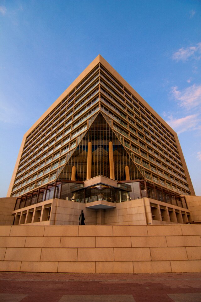 Luxury facade building