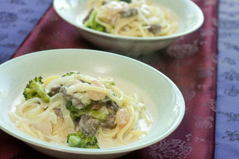 Creamy pasta spaghetti side dishes