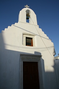 Greek religion tower photo