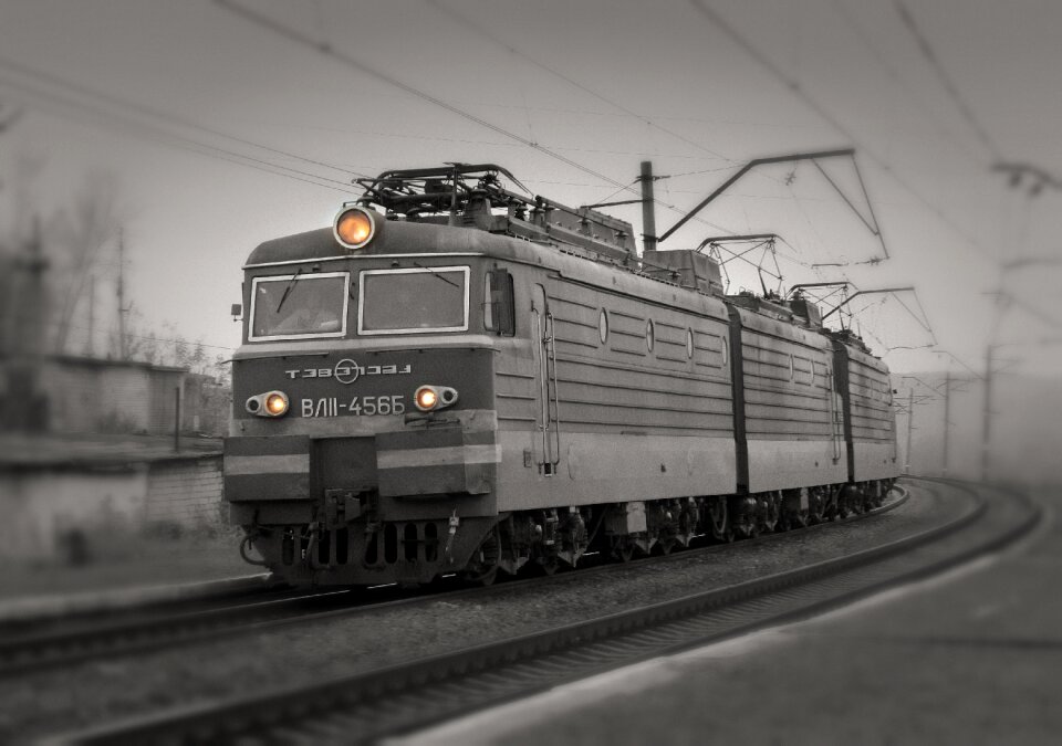Locomotive electric locomotive railway