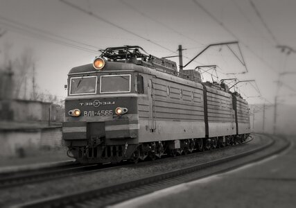 Locomotive electric locomotive railway