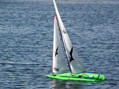 Model sailing boat modelling