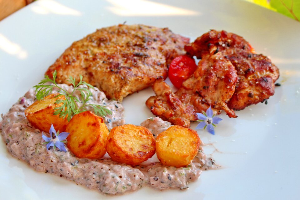 Potato chicken Free photos