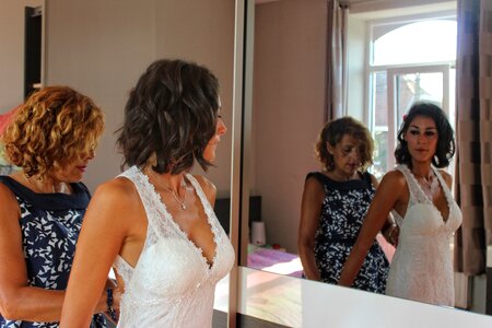 Mom reflection mirror
