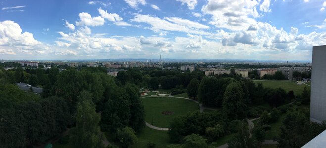Poland landscape buildings