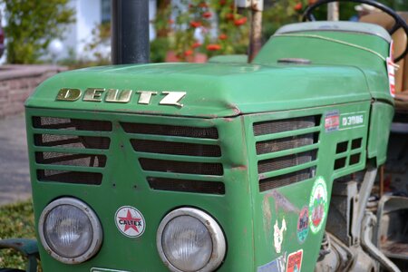 Oldtimer farming antique