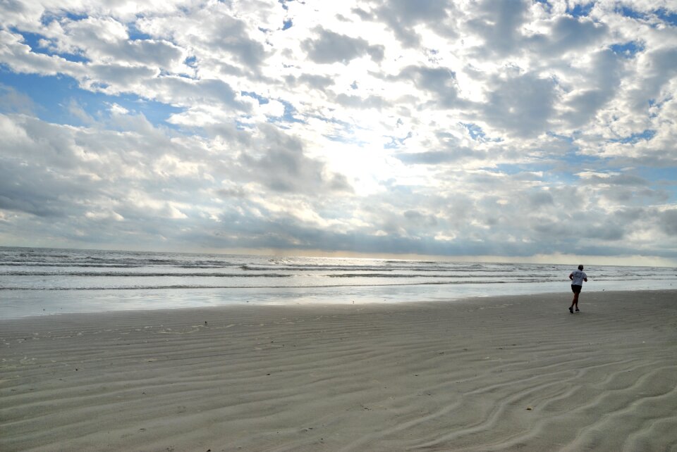 Exercise florida sand photo