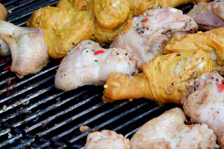 Meat spice marinated