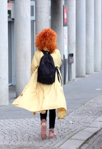 Female girl long hair photo