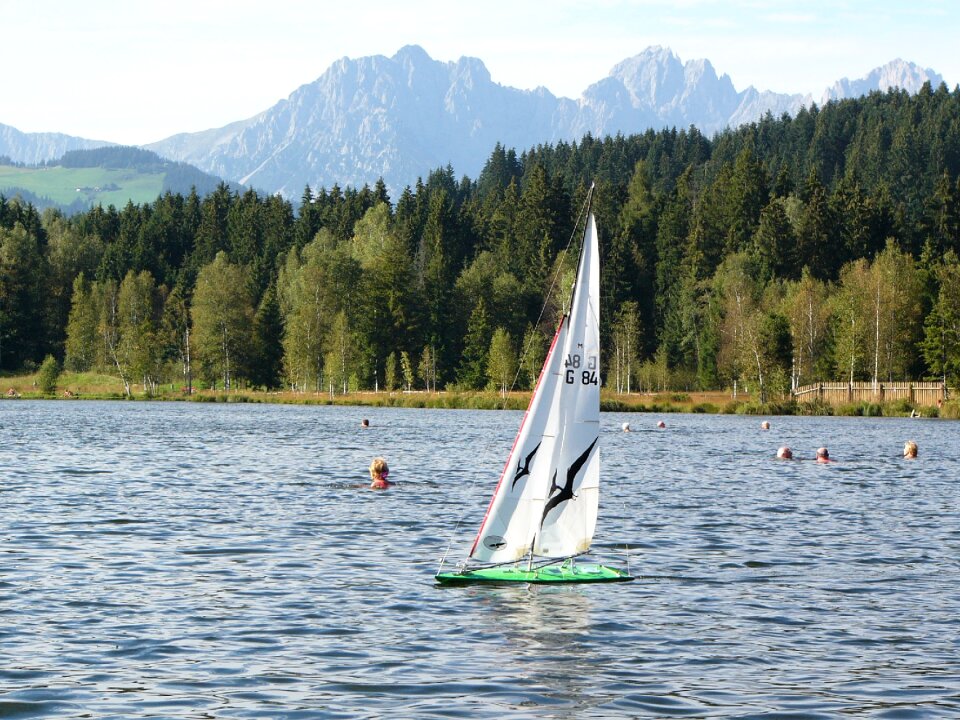 Model sailors in badesee modelling