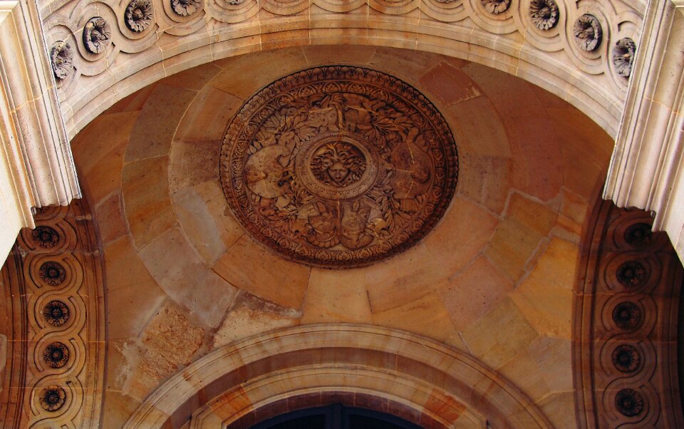 Architecture arch ceiling