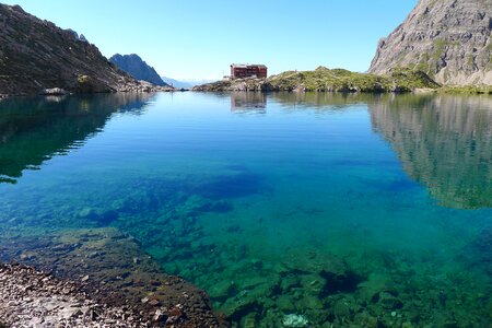 Nature mountain hut east tyrol