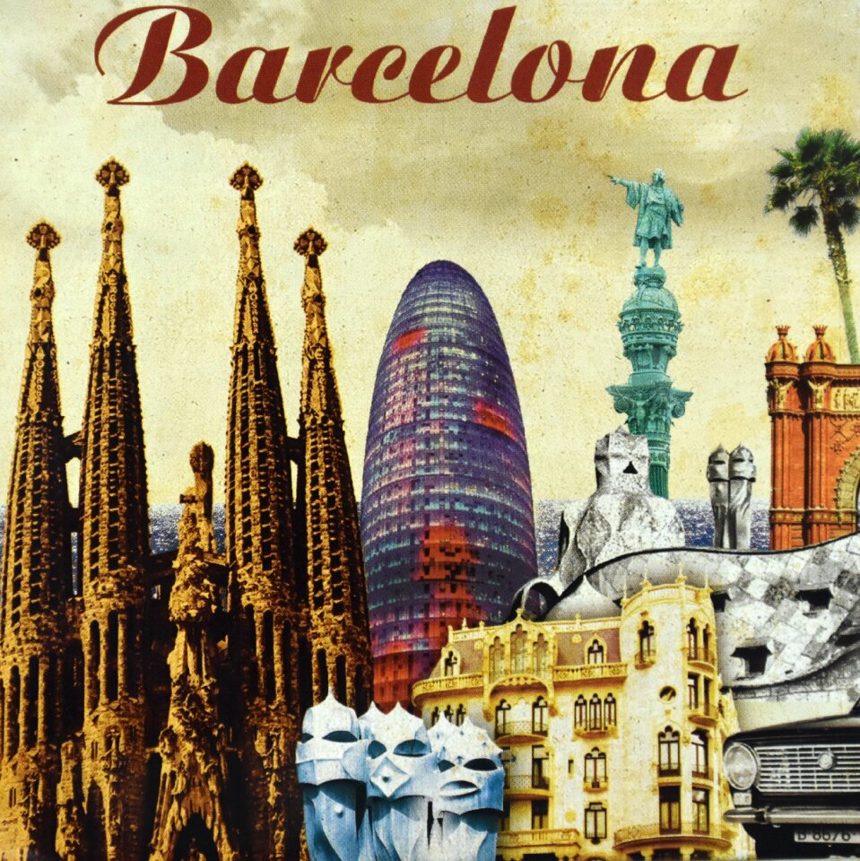 Sagrada familia buildings parc guell