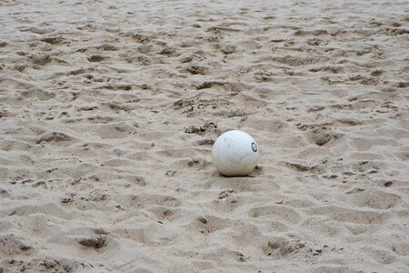 Sand sport play photo