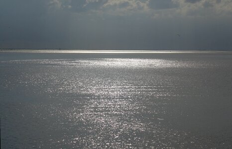 Evening sky water atmospheric
