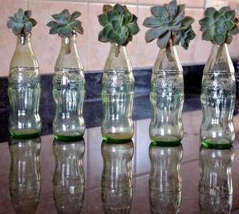 Glass jar reflection