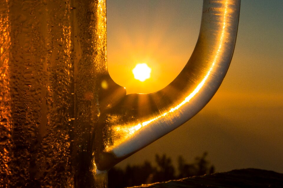 Refreshment krug glass mug