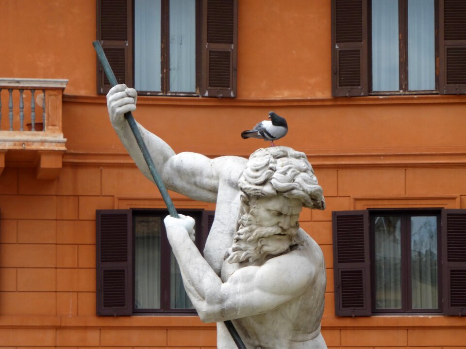 Neptune sculpture