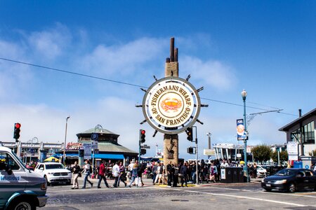 Port san francisco fishermans wharf photo