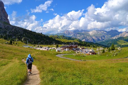 Trekking south tyrol nature photo