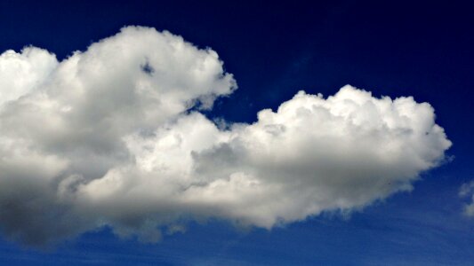 Blue sky white blue
