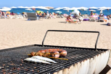 Grill power supply grilling