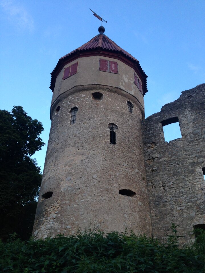 Ruin germany tower