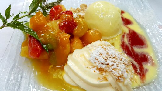 Dessert frozen food