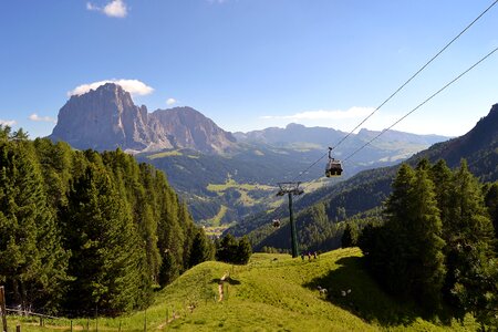 Mountain trekking south tyrol