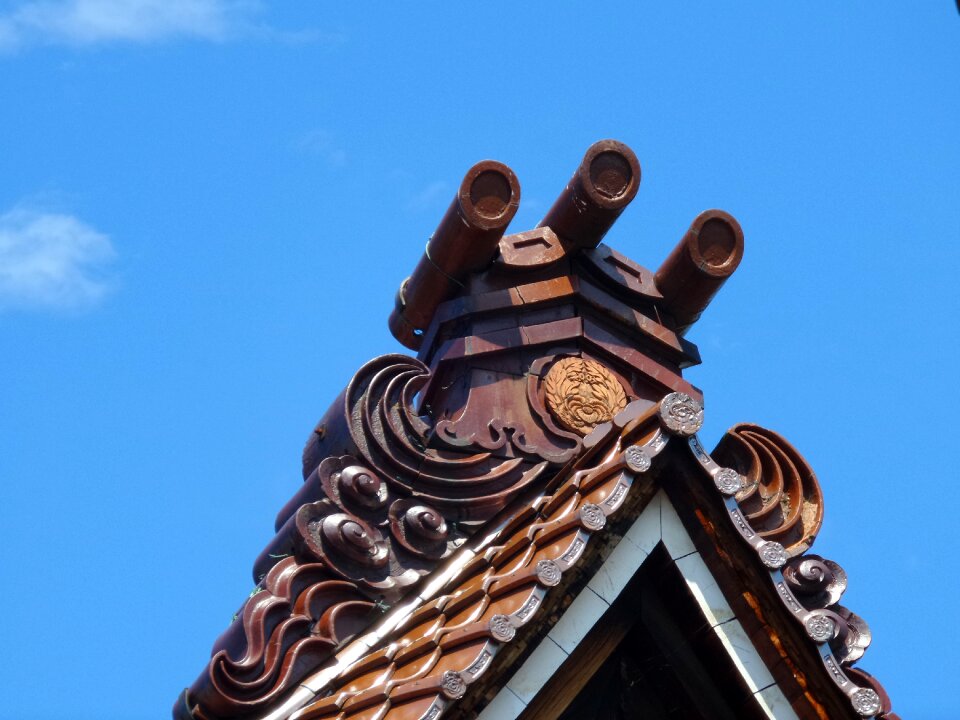 Traditional blue sky