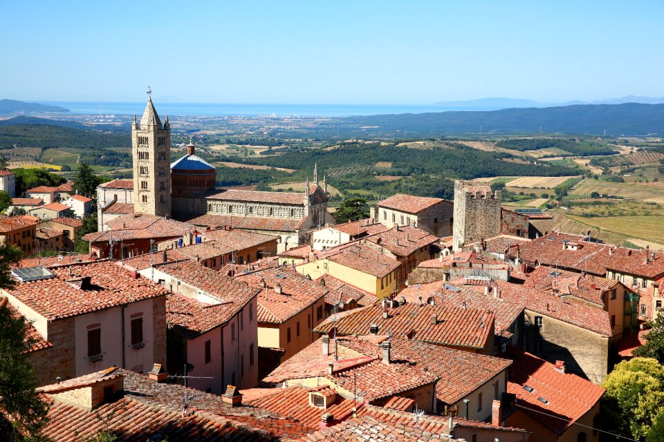 Borgo middle ages landscape