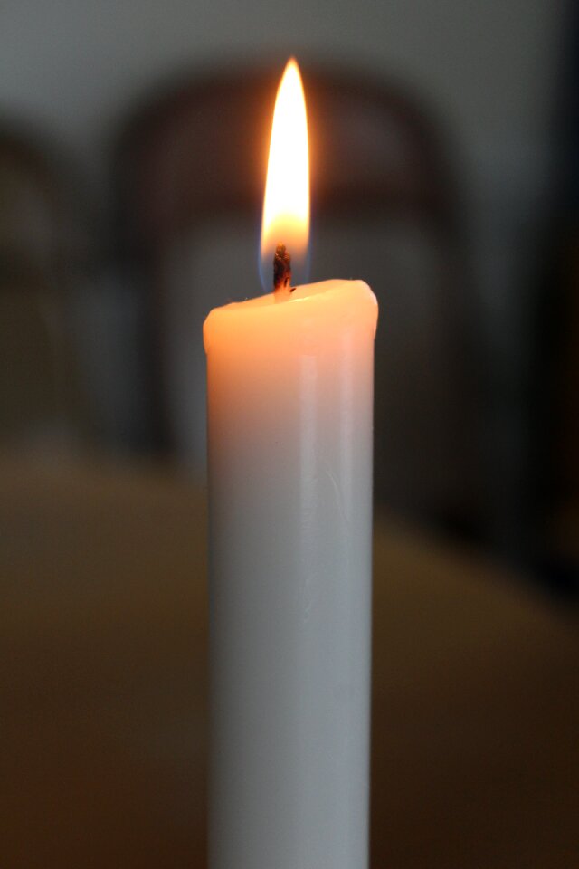 Evening candlelight candlestick