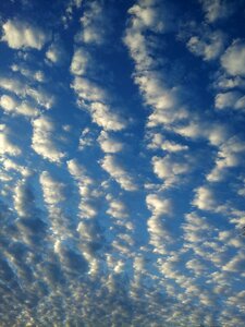 White clouds air