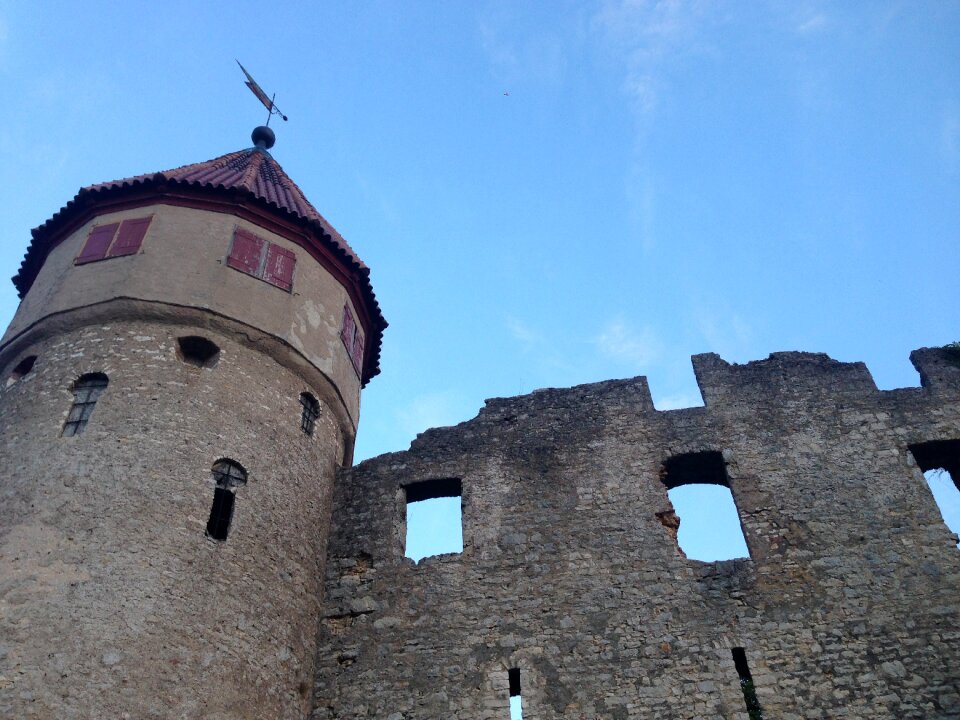 Ruin germany tower