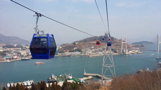 Yeosu the cable car travel