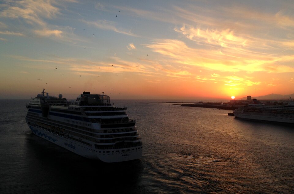 Phased out cruise ship sea