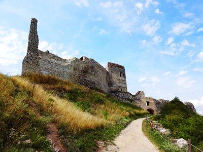 Ruins summer tower