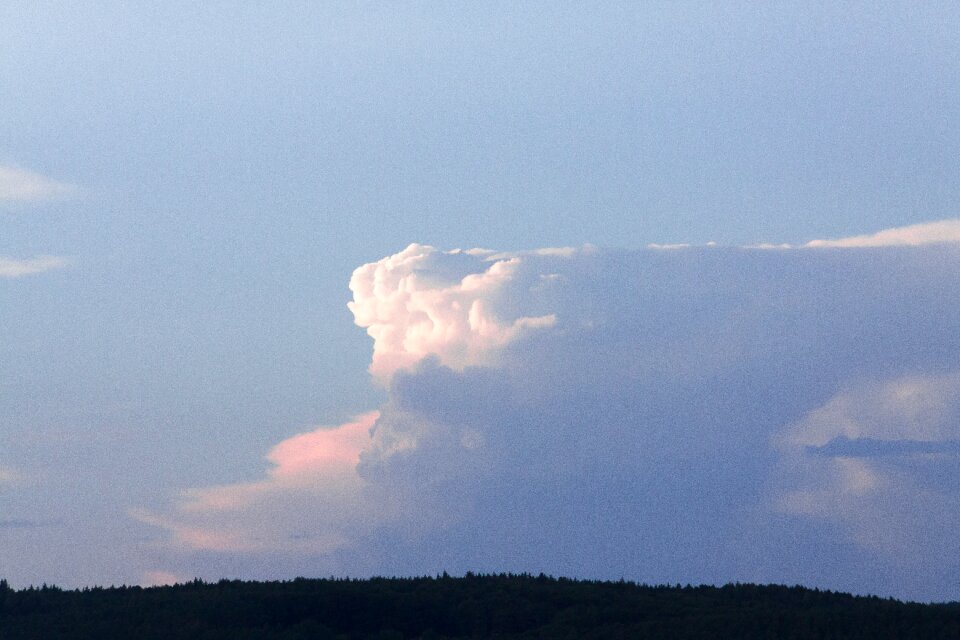 Red pink squall line
