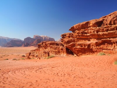 Wadi rum jordan desert photo