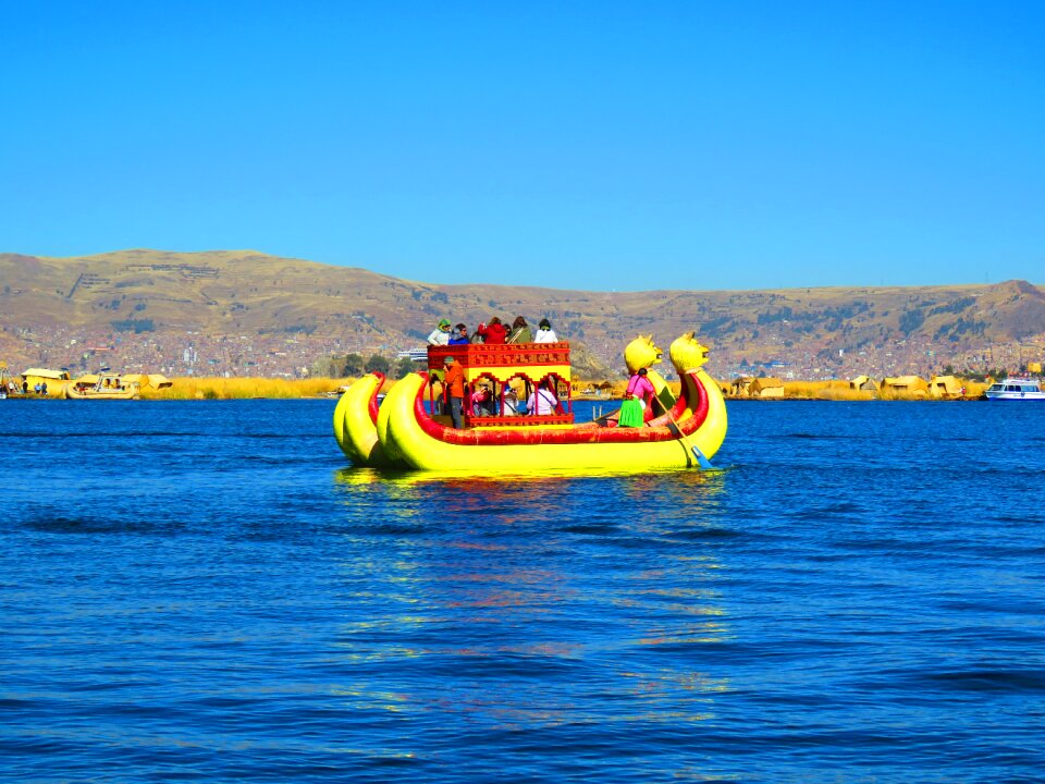 Water boat landscape