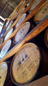 Barrels distillery alcohol photo