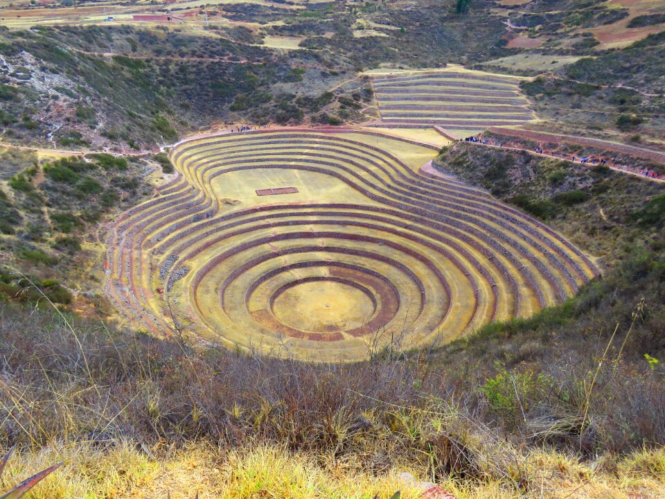 Agriculture terraces peru