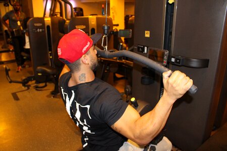 Kid man training