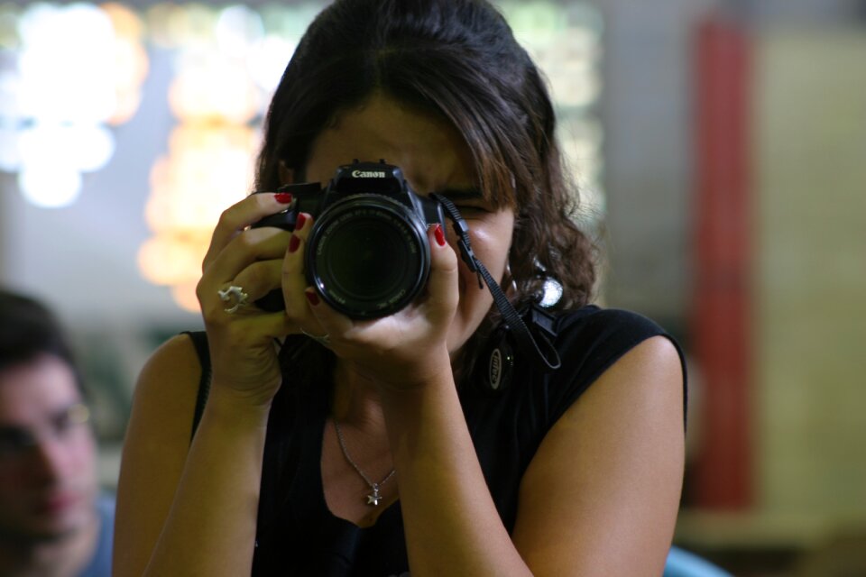 Photografer photo camera