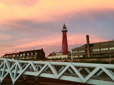 Idyllic evening sky twilight photo