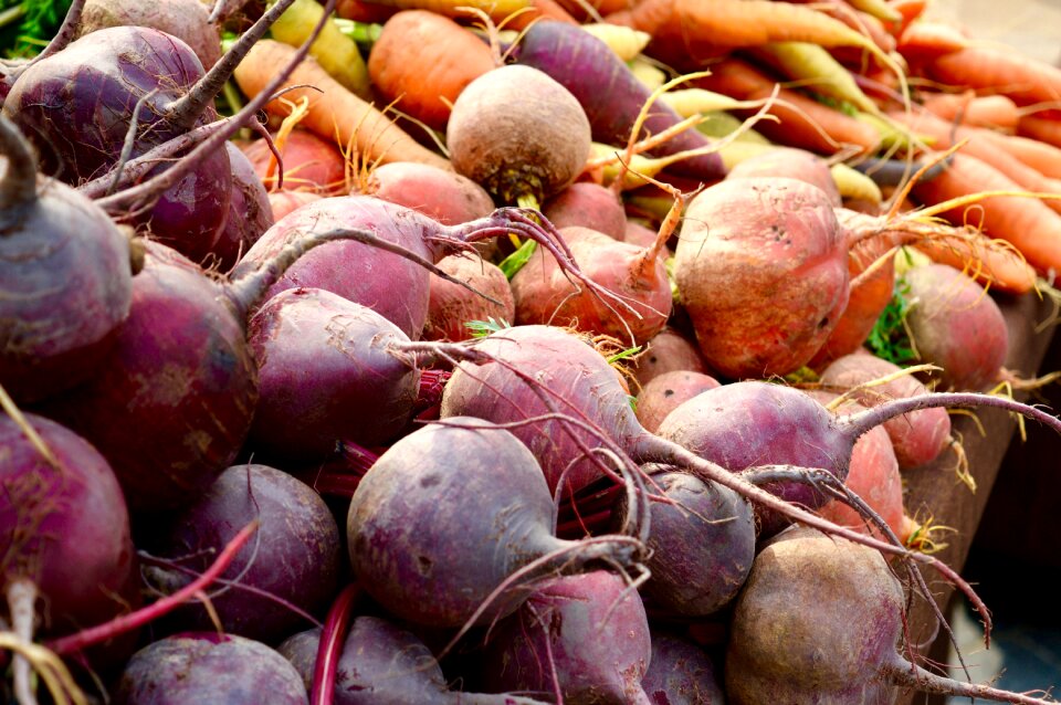 Carrots food market